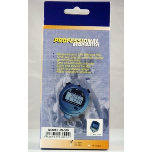 Big LCD Panel and Daily Alarm - Water Resistant 505 JUNSD Digital Stopwatch 