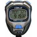 Cielo WT058 100 Laps Dual Chrono Professional Stopwatch with Backlight - 1 Year Warranty